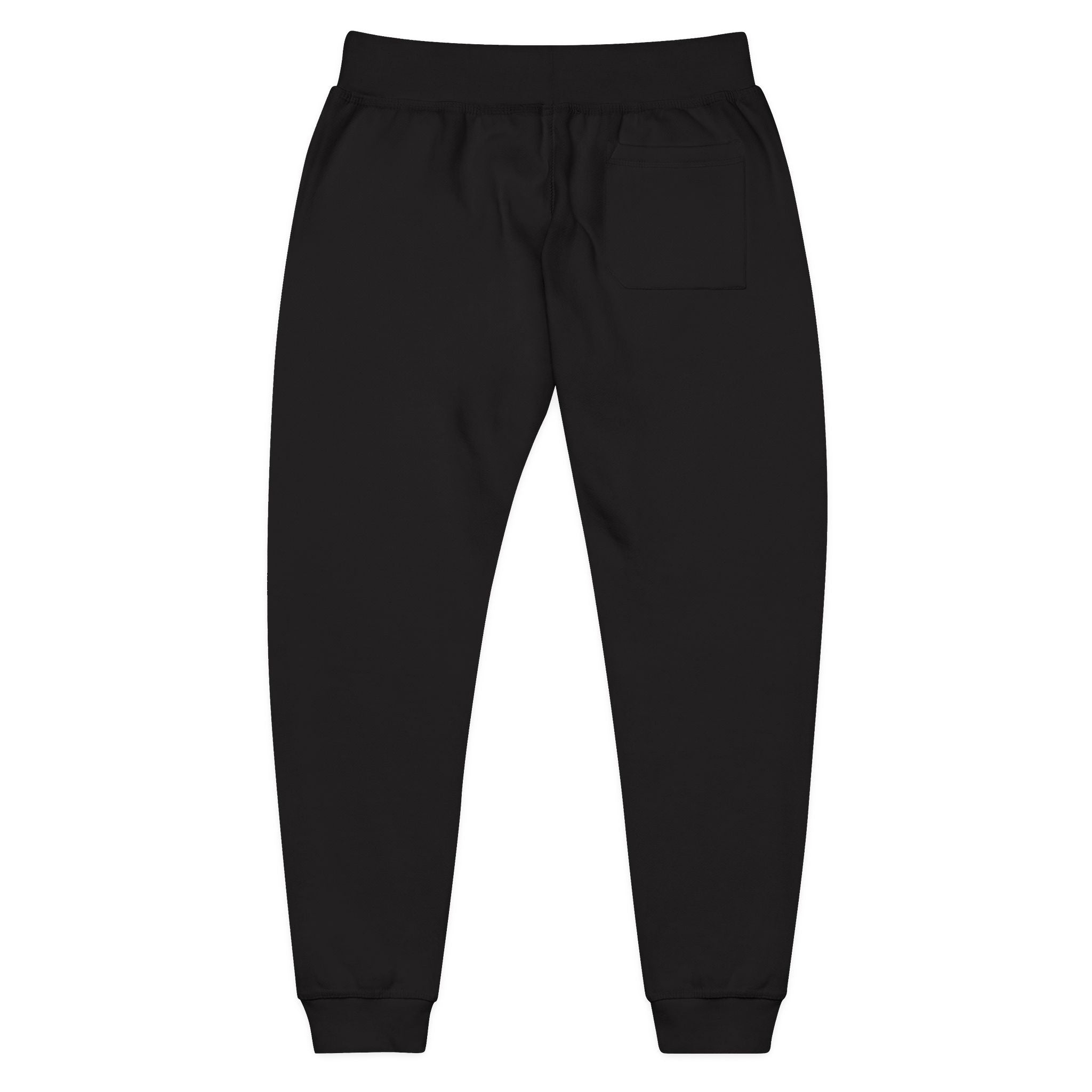 Embroidered 'Absolute Personified' Printify sweatpants with detailed design, casual trousers for comfortable everyday wear.