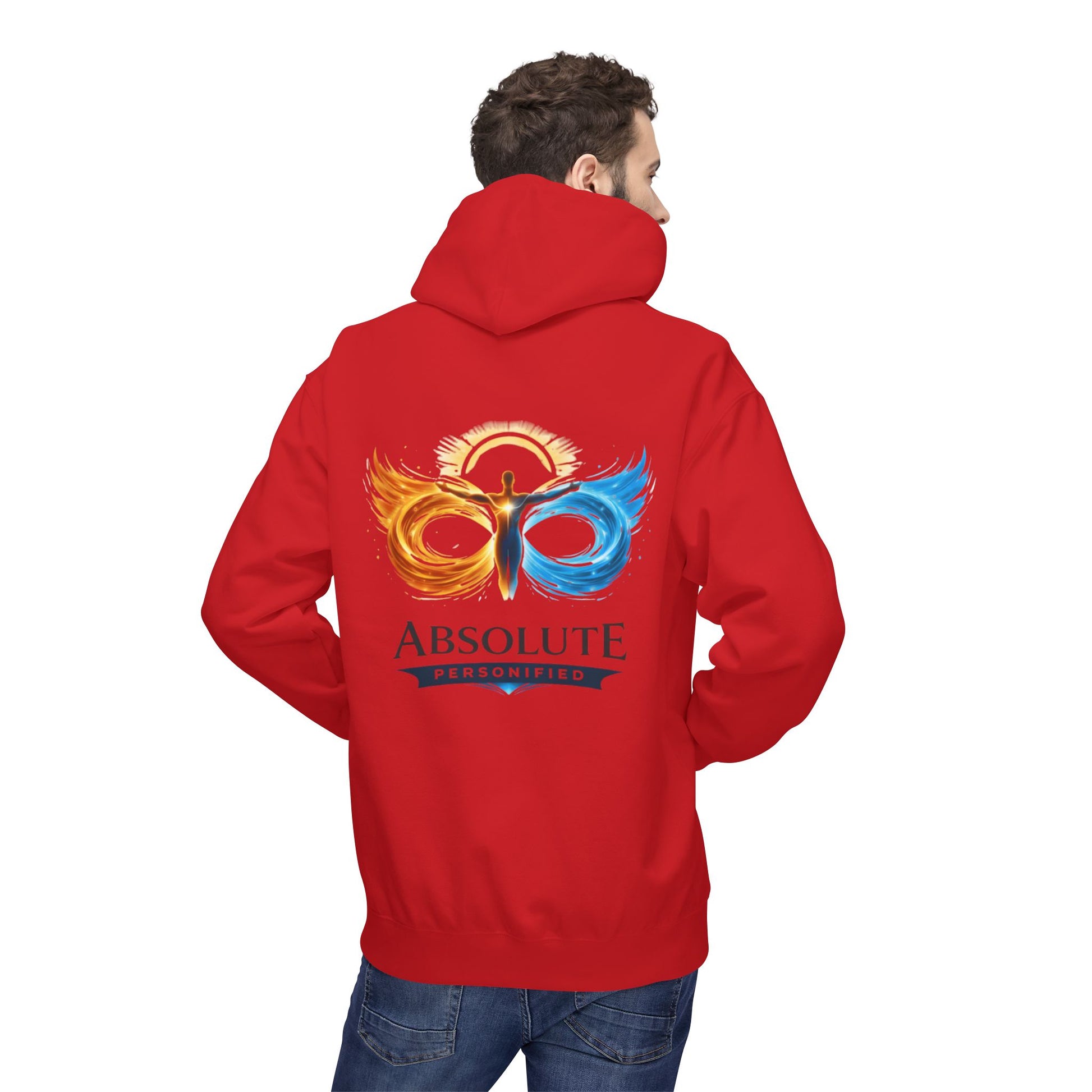 Printify oversized hoodie in soft fabric, featuring a relaxed fit and hoodie with drawstrings, displayed in a close-up view.