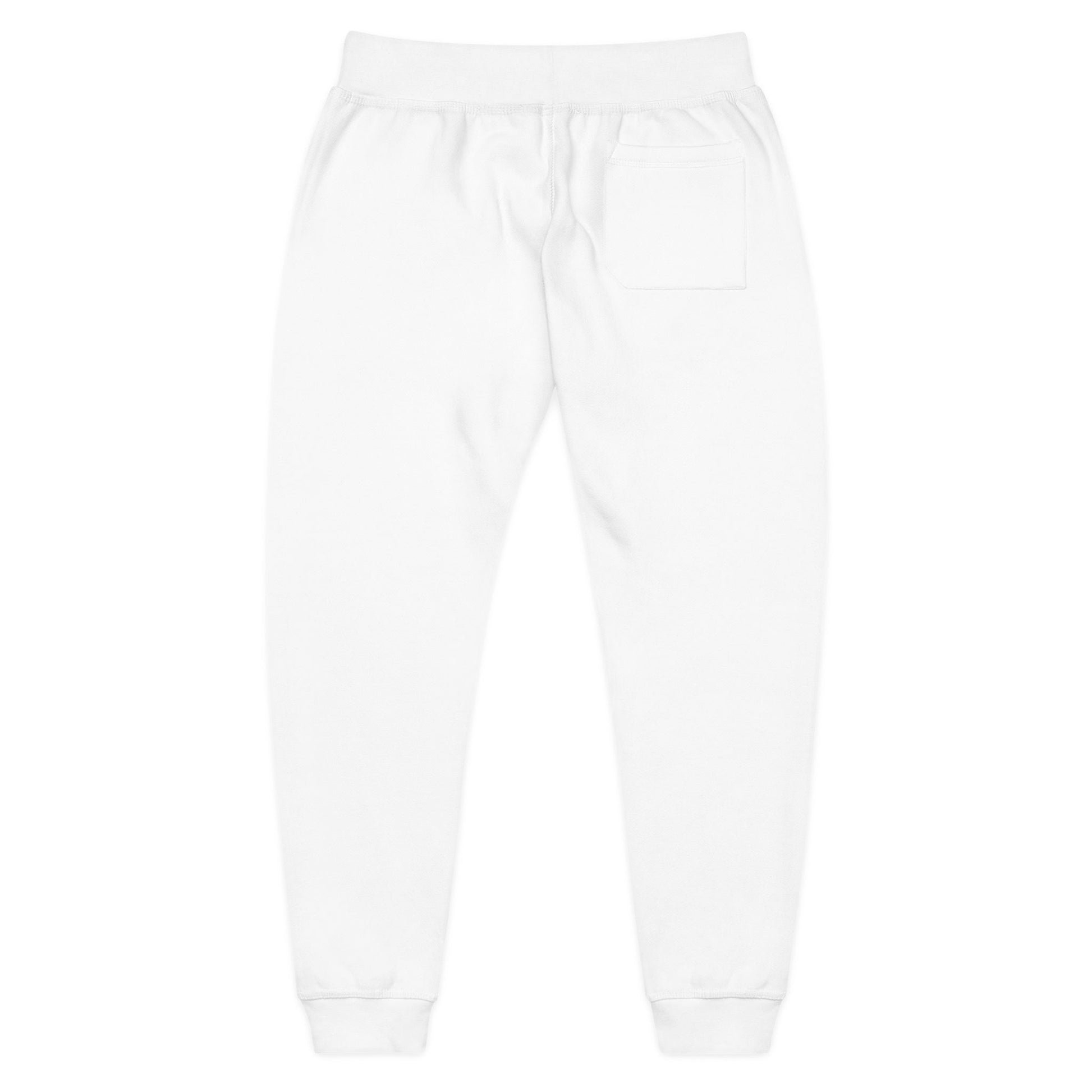 Embroidered black sweatpants with scripted "Absolute Personified" design, casual trousers from Printify, relaxed fit and comfortable style.
