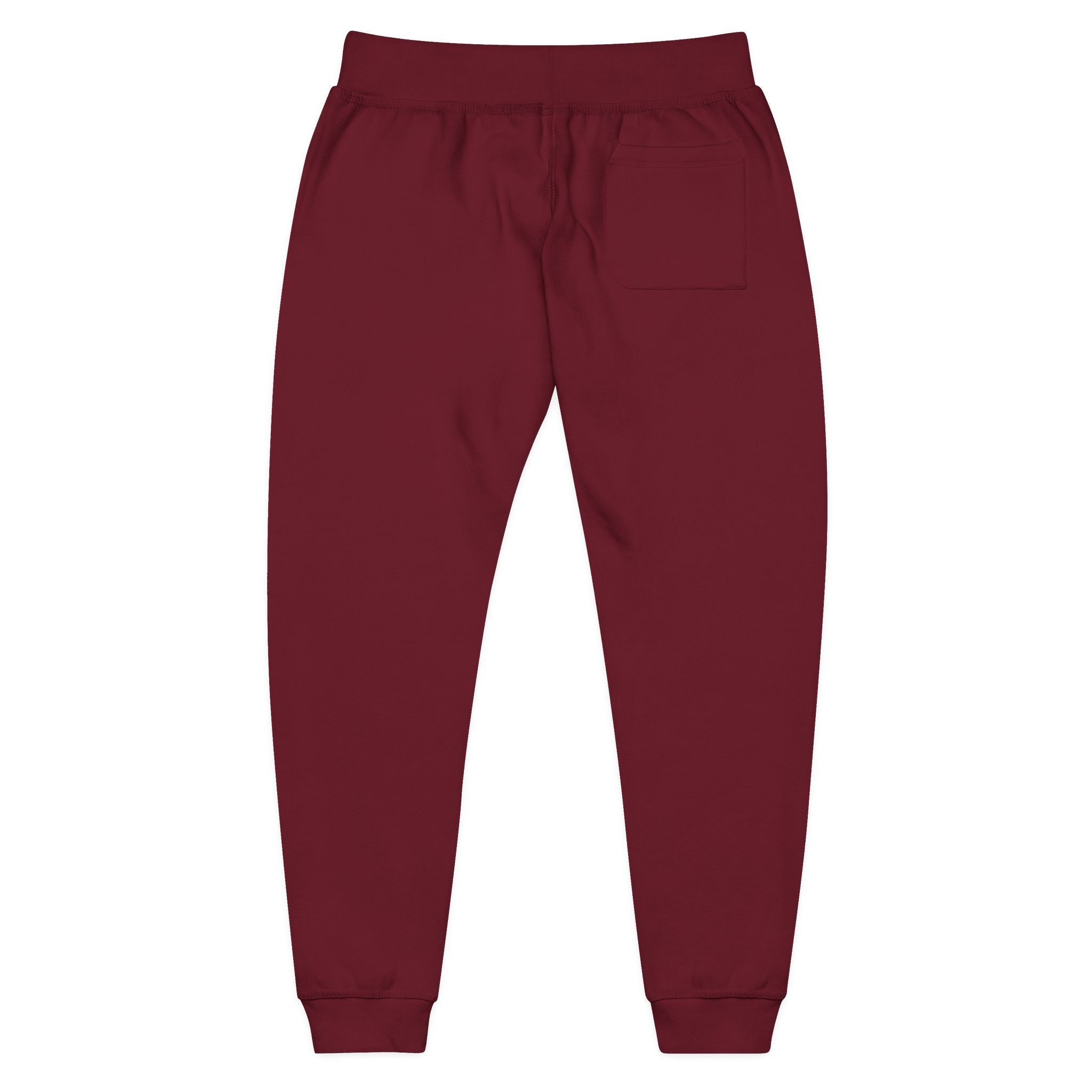 Embroidered scripted "Absolute Personified" sweatpants by Printify, black trousers with white embroidered lettering, casual streetwear style.