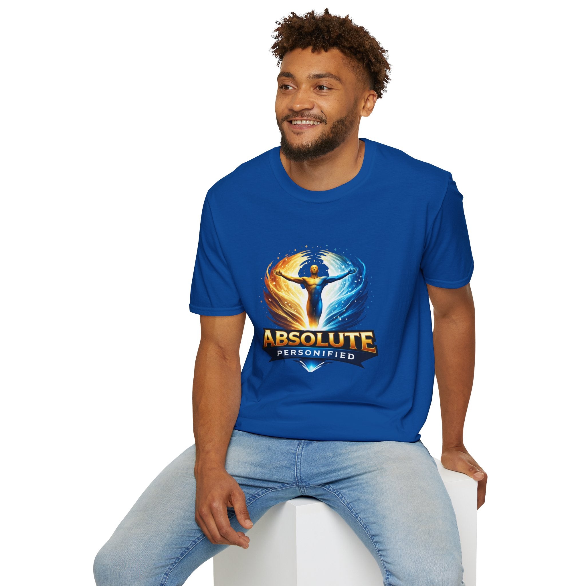 Printify Absolute Personified T-Shirt featuring a stylish graphic design on a comfortable cotton fabric.