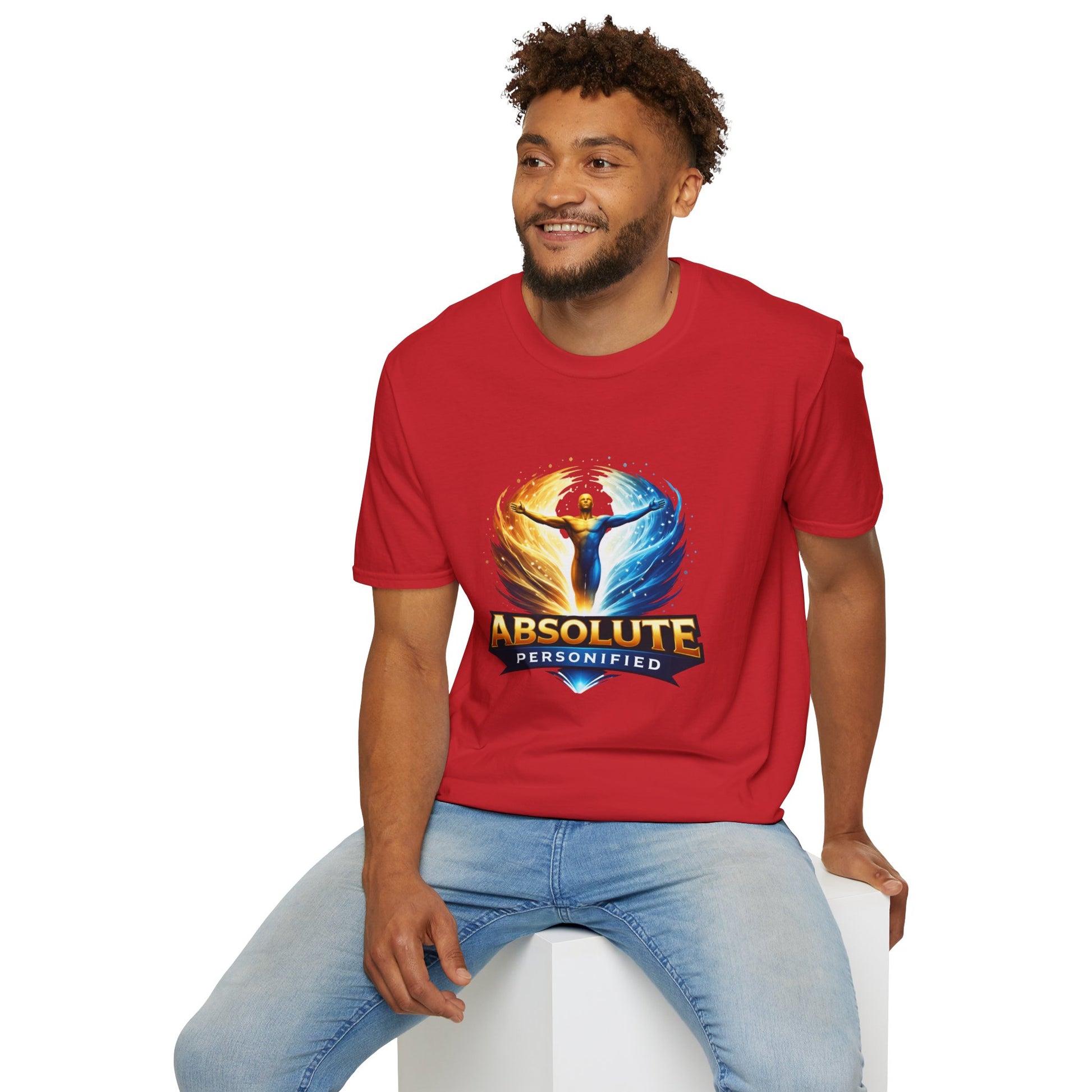 Printify Absolute Personified T-Shirt featuring a stylish graphic design on soft cotton fabric.