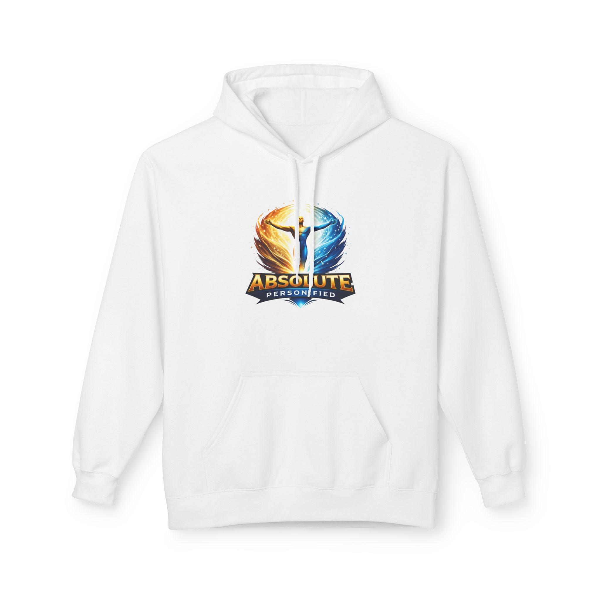 Oversized Printify Essential Hoodie in neutral color, featuring a soft fabric and relaxed fit, perfect for casual wear.