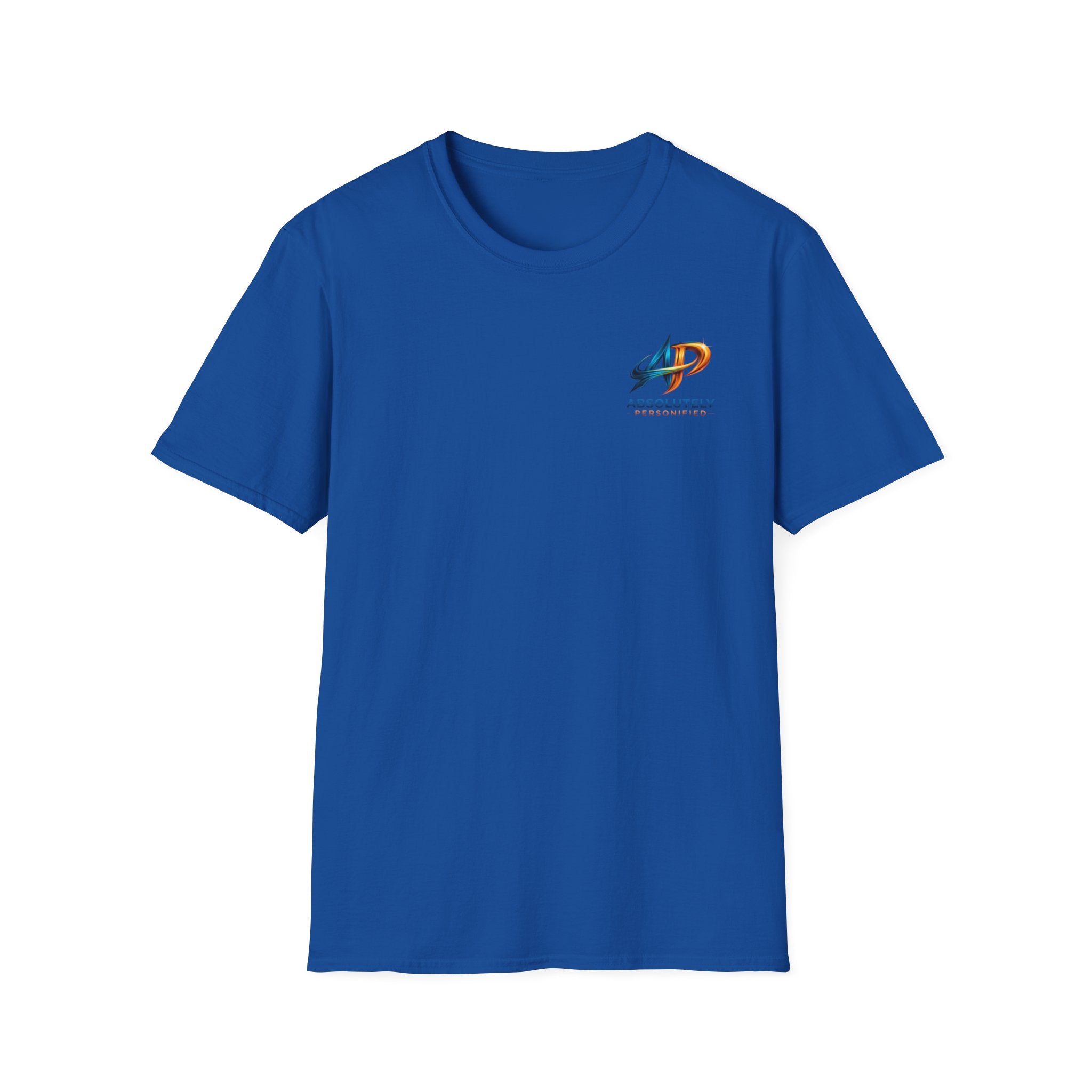 Printify Absolute T-Shirt in black, featuring a casual crew neck and short sleeves, displayed on a neutral background.